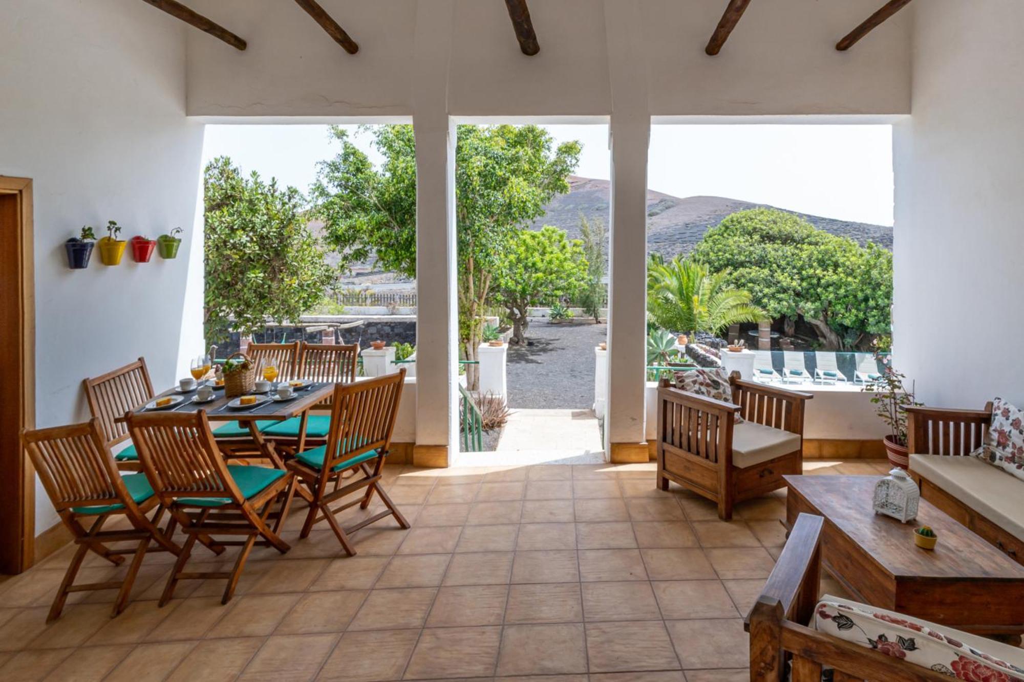 Villa Casa Timanfaya In Tegoyo Conil Exterior foto